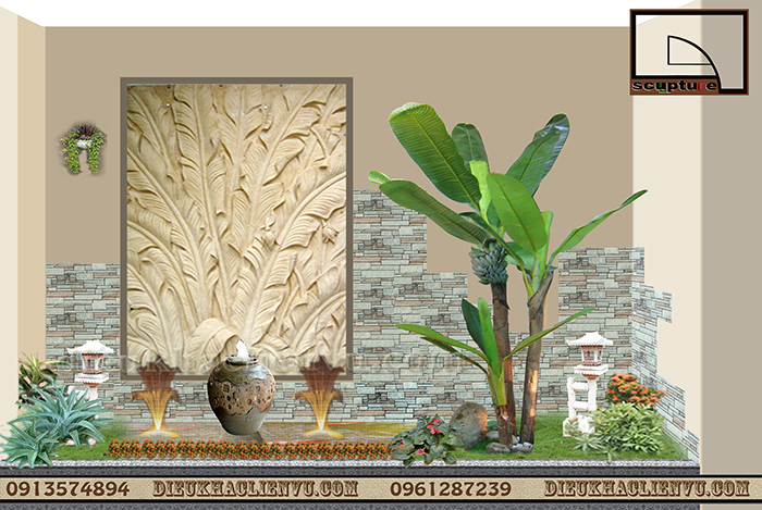 Ch&ecirc;́ tác, sản xu&acirc;́t tranh phù đi&ecirc;u hoa d&acirc;y chu&ocirc;́i